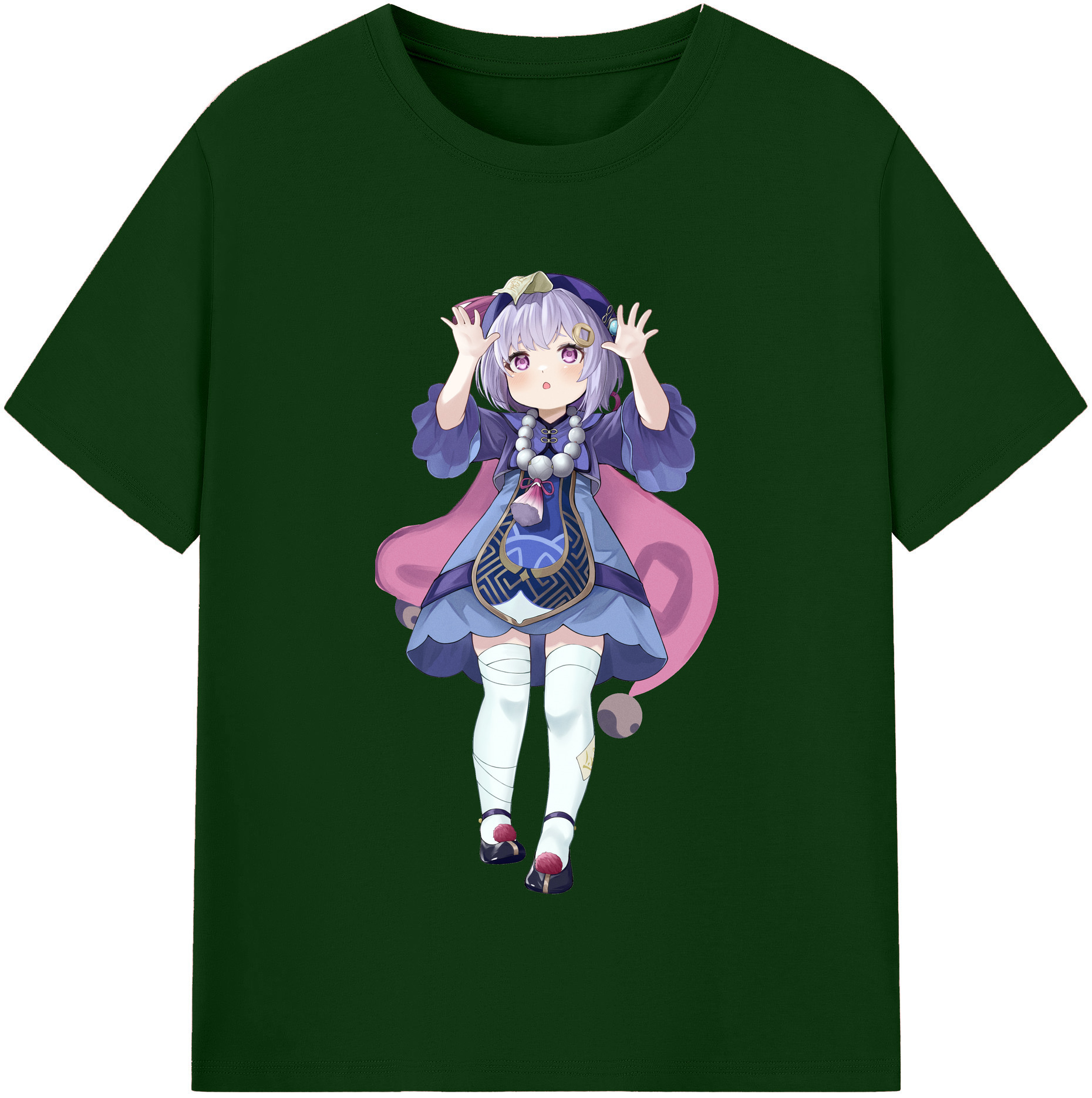 げんし神 七七 なな  genshin Nana 綿100％半袖Tシャツ（フロントプリント）